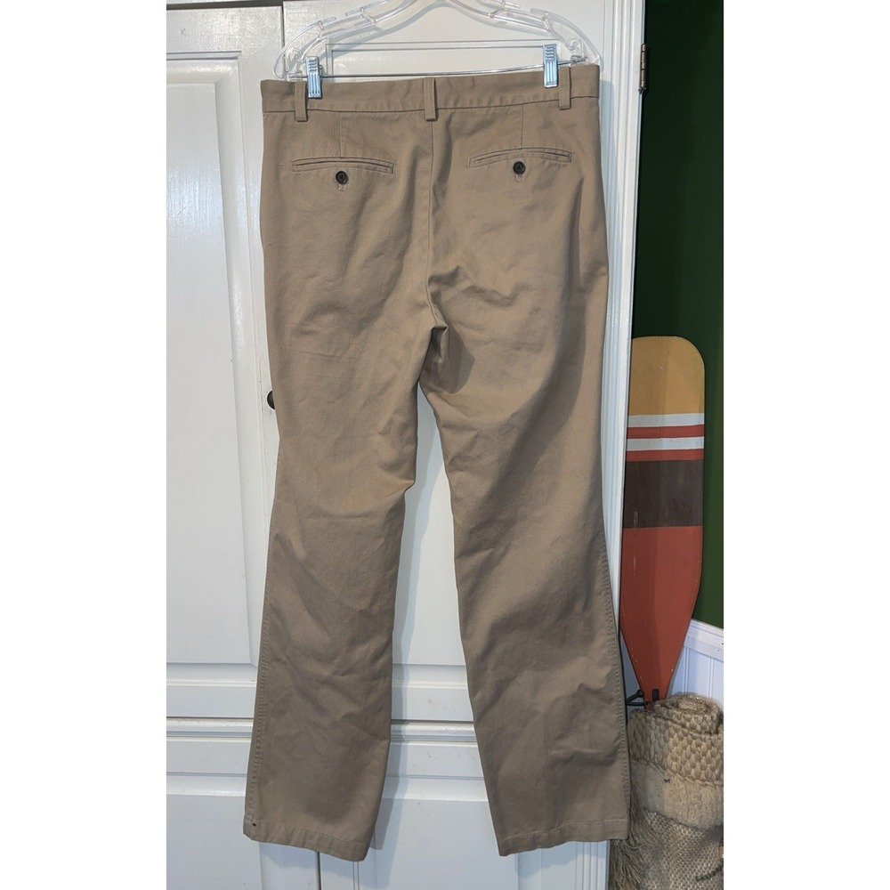 G.H. Bass & Co Pants Men 34x34 Beige Kaki Straight Leg